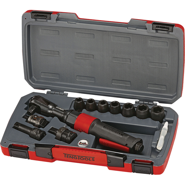 11PC 1/2IN AIR RATCHET SET (120NM
